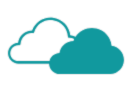 SCloud logo with cloud and technology elements